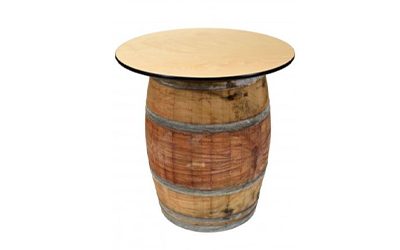 Wine Barrel Table