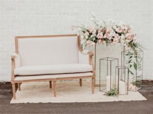 Ivory Settee