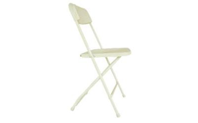 White Folding Chair