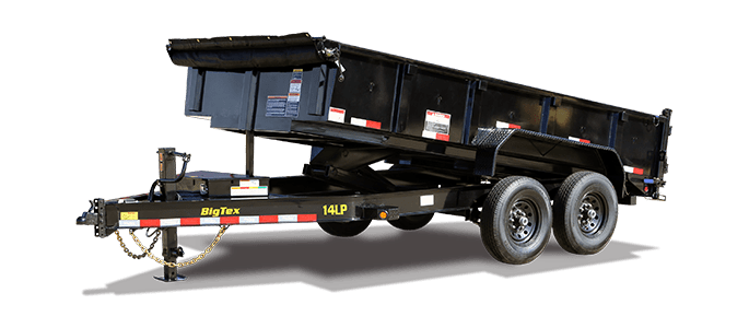 Big tex dump trailer