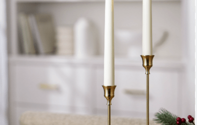 Flameless Taper Candle